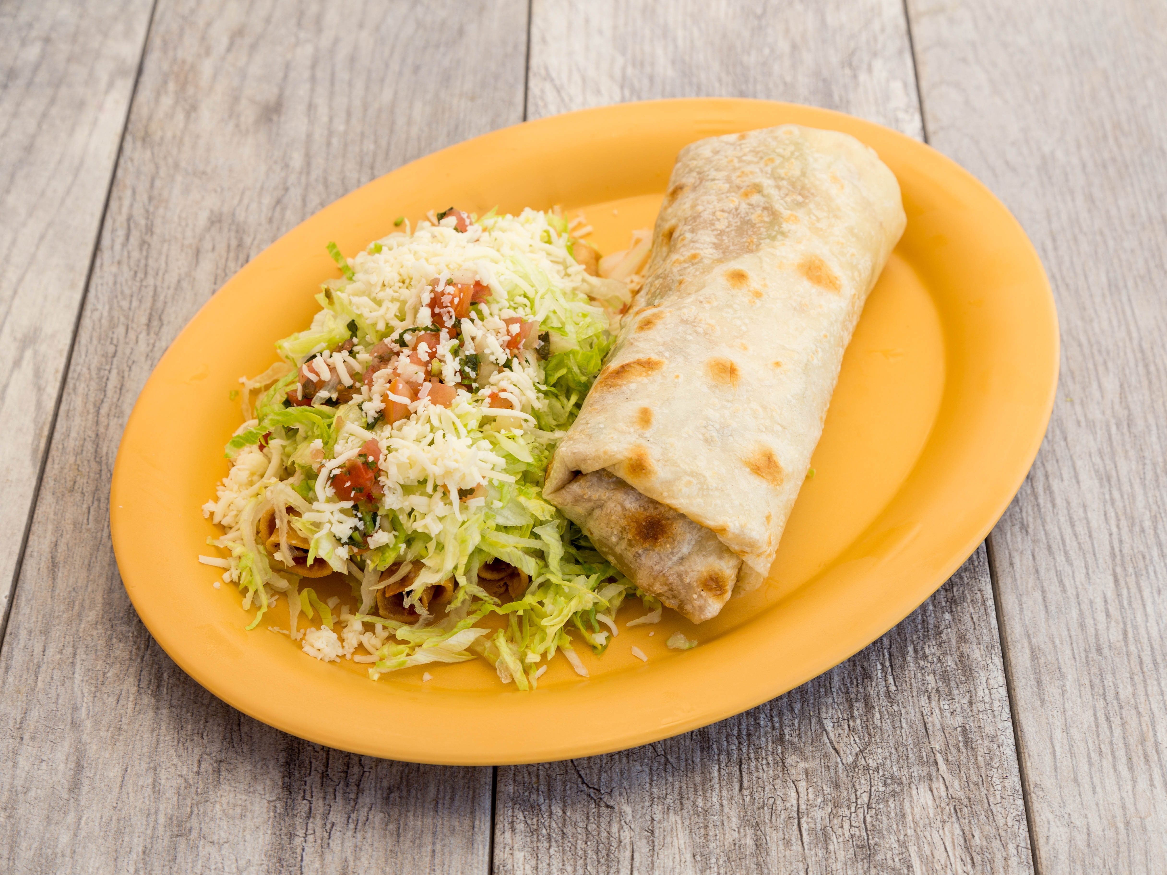 #12 Burrito Combo.