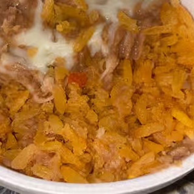 Rice and Beans.