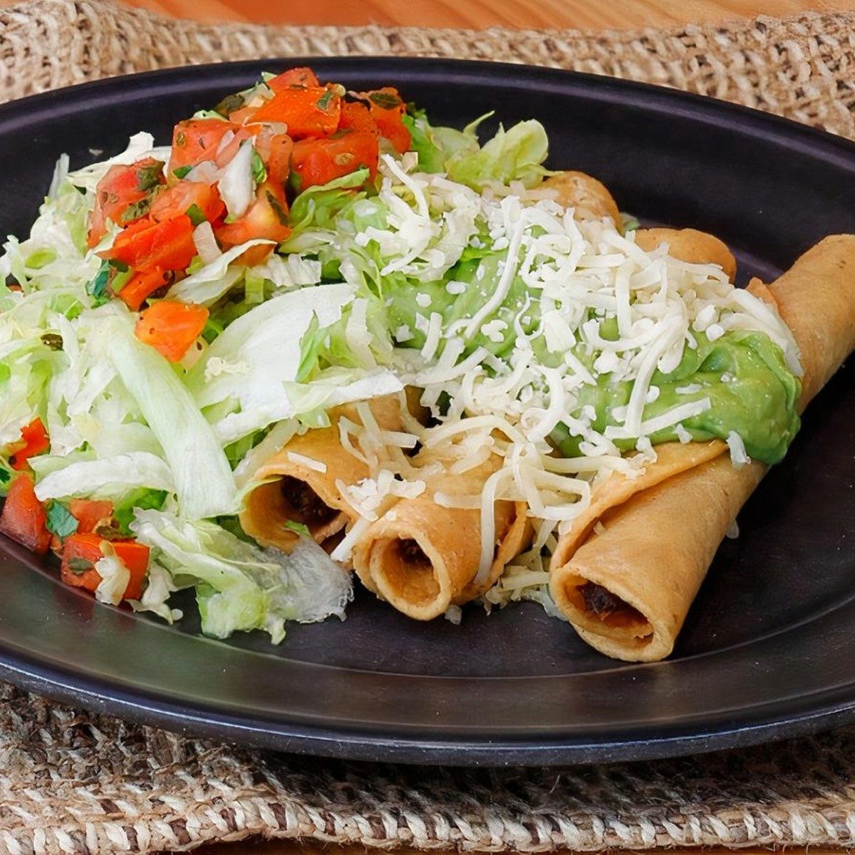 Rolled Tacos.