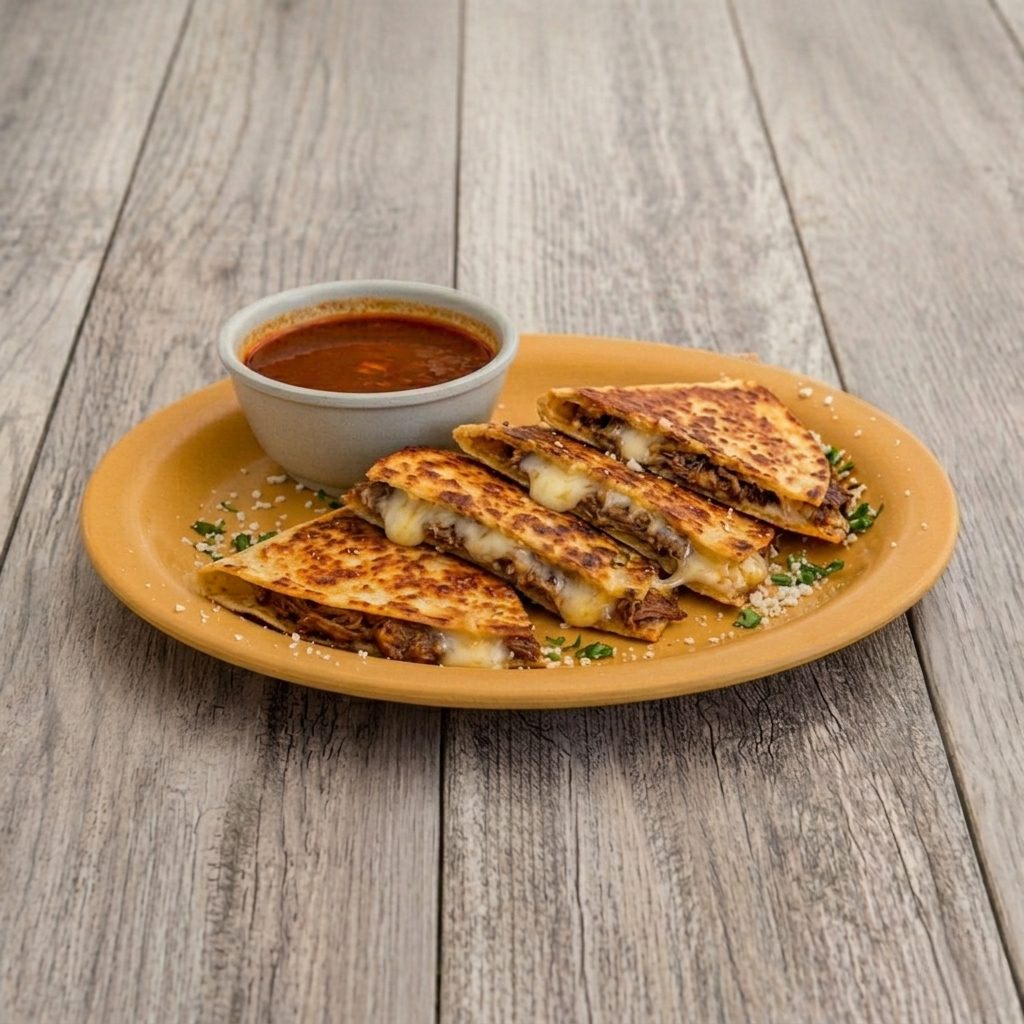 Pastor Quesadilla.