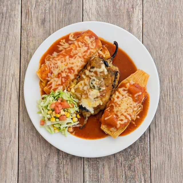 #14 Chile Relleno Combo.