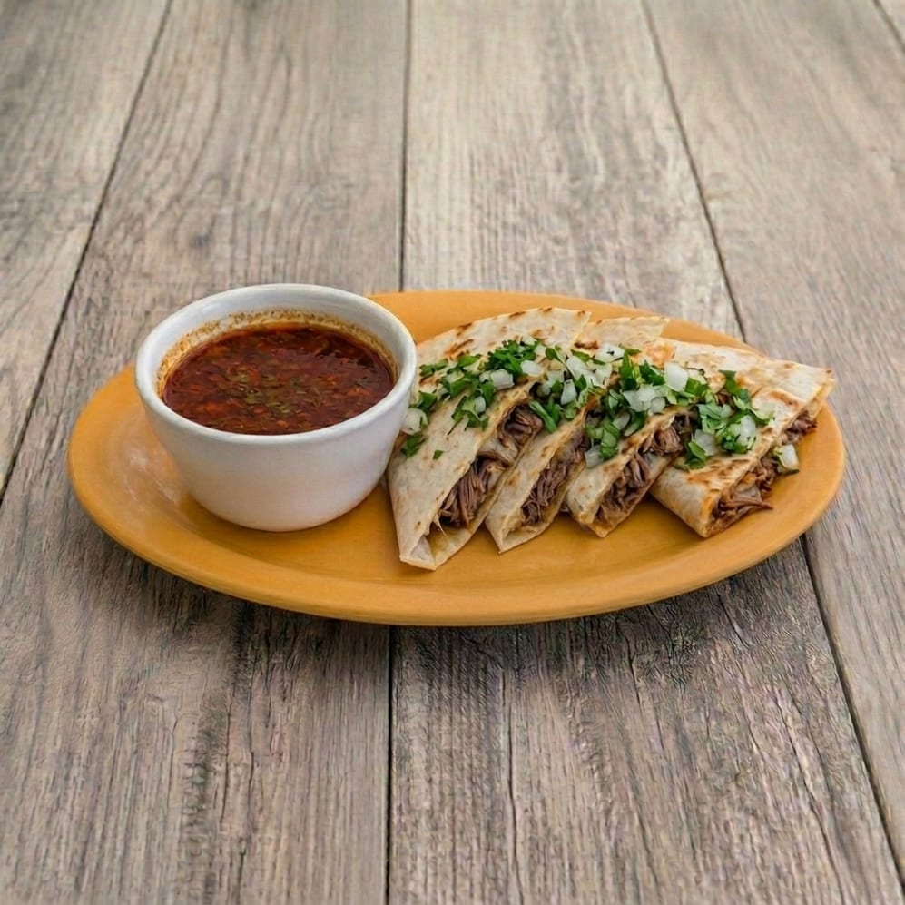 Carnitas Quesadilla.