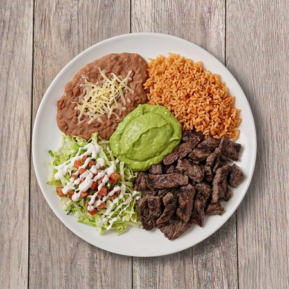 #13 Grilled Steak Combo.