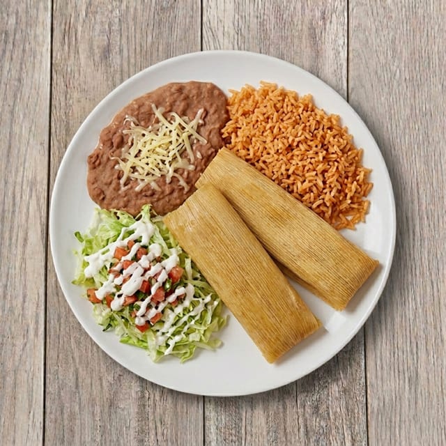 #23 Two Tamales Combo.