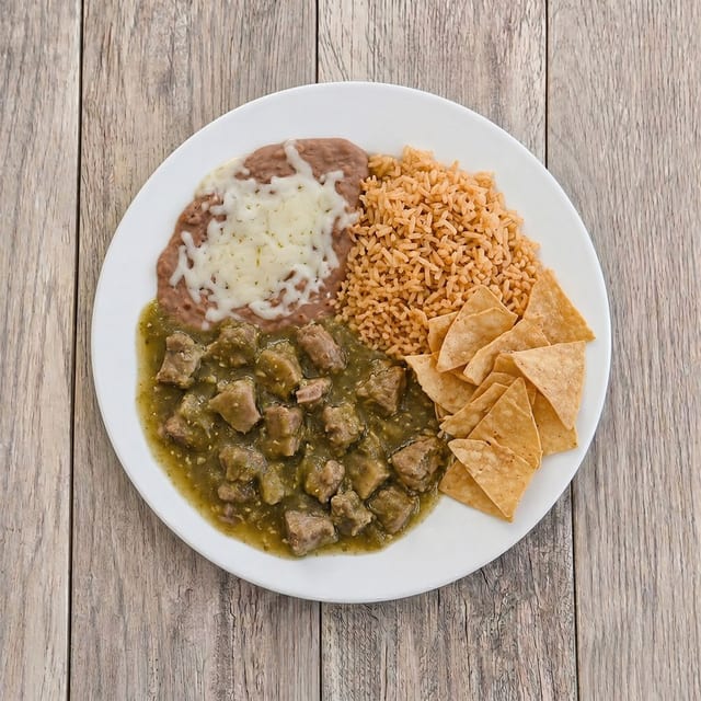 #16. Chile Verde Combo.