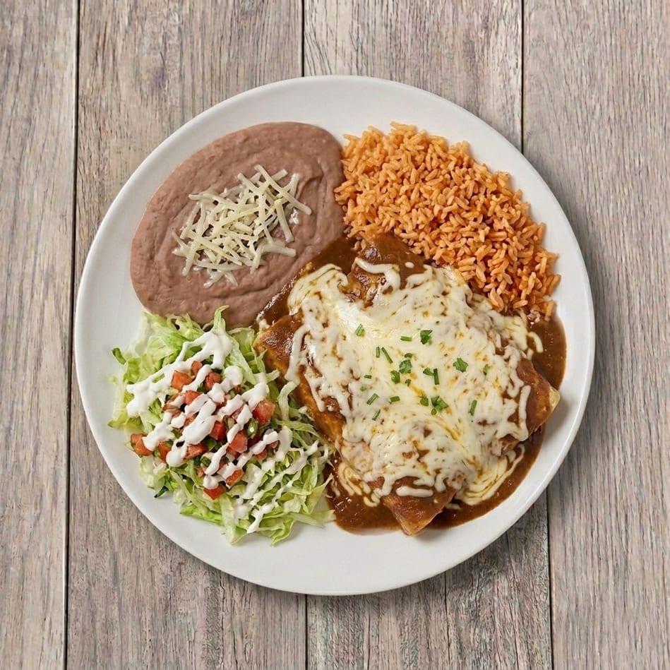 #20 Bisteck Ranchero Combo.