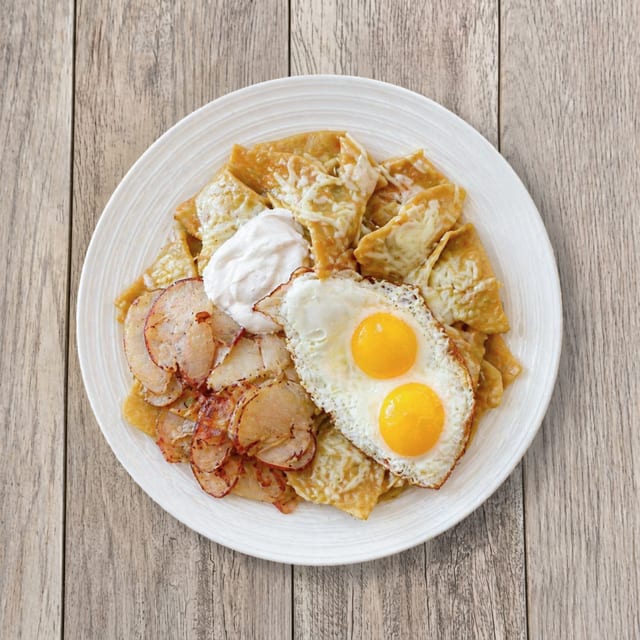 Huevos Rancheros Breakfast Combo.